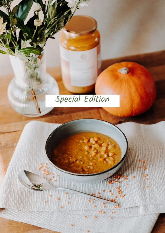 Bio Kürbis Curry mit Gerste, 960g